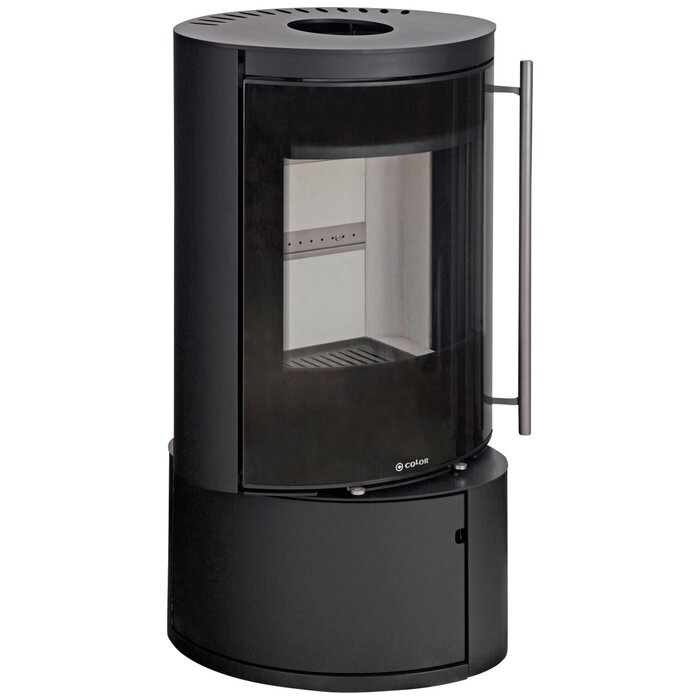 COLOR EMAJL Kaminofen Kolding, Stahl, 7 kW - schwarz