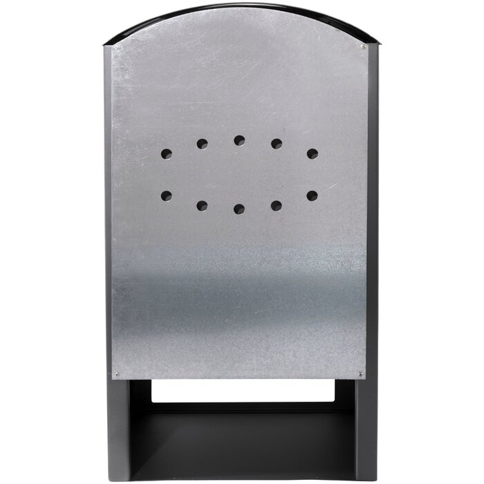 SCANDIA fireplace stove Ivona, steel, 6 kW - gray